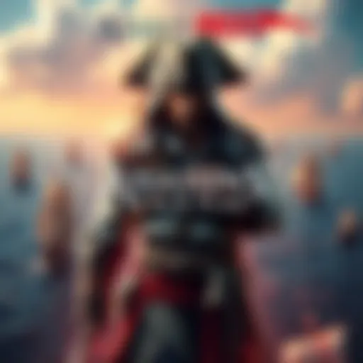 Cover image featuring the iconic pirate character from Assassin's Creed: Black Flag Resynced, set against a vibrant naval background with ships sailing the ocean.