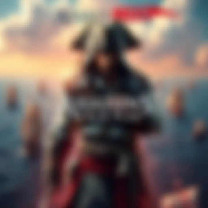 Cover image featuring the iconic pirate character from Assassin's Creed: Black Flag Resynced, set against a vibrant naval background with ships sailing the ocean.