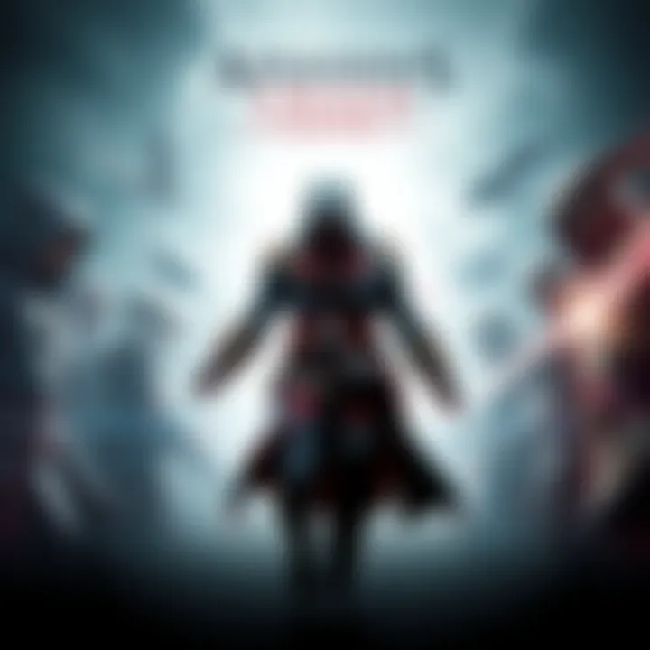 Assassin's Creed Games Cover A collection of box art from popular Assassin's Creed games including characters and key visuals.