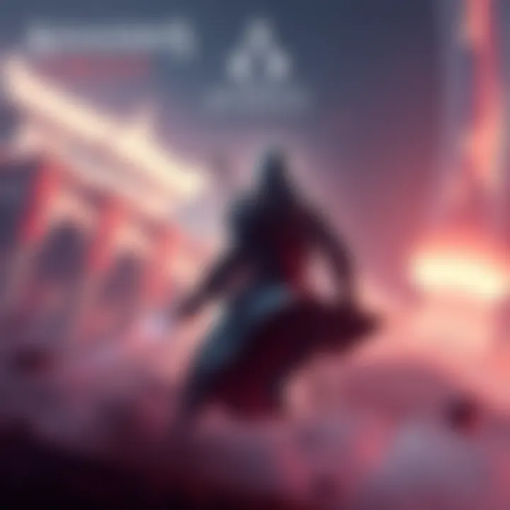 Assassin's Creed Mirage Game Art Artwork showing Assassin's Creed Mirage with highlighted changes to its executable after Denuvo removal
