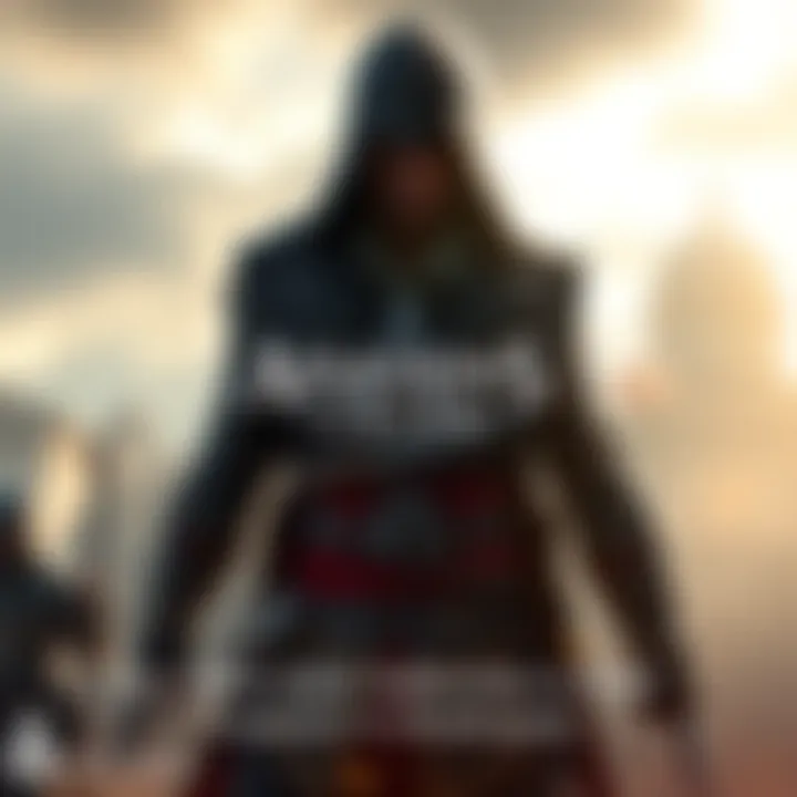 Screenshot of the original Assassin's Creed game showing subtitles added by bloxtbc's mod