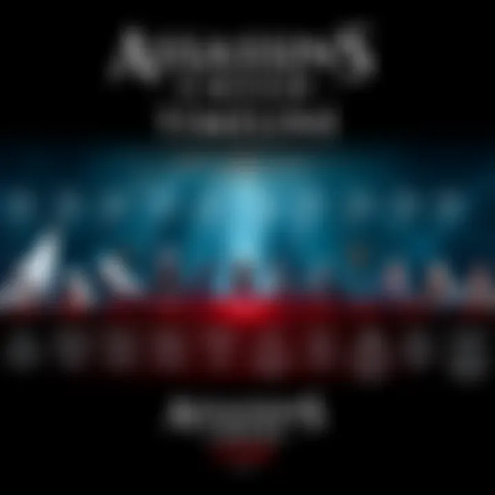 A visual timeline showcasing the chronological order of Assassin's Creed games with key titles highlighted