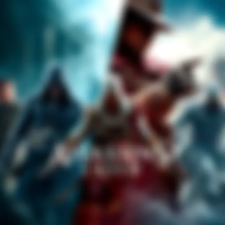 A visual comparison of Assassin's Creed game timelines, showing characters from different historical periods like the Renaissance and Victorian era, emphasizing their unique settings and narratives.