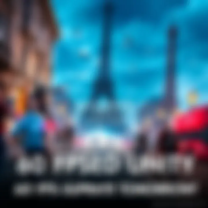 A scene from Assassin's Creed Unity showing characters and action in a vibrant Paris setting, highlighting enhanced graphics with smooth motion