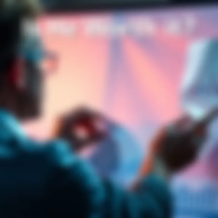 A person analyzing financial charts and graphs to determine investment worth