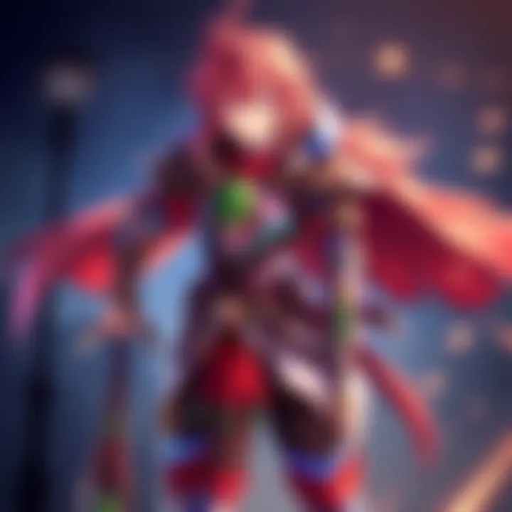 Astolfo from Fate Grand Order Astolfo, a character from Fate Grand Order, dressed in colorful armor with a cheerful expression, standing confidently with a magical staff in hand.