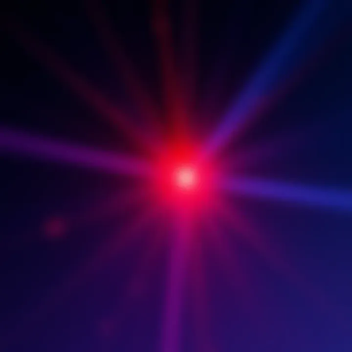 Close-up of an Asus OLED monitor displaying a stuck red pixel