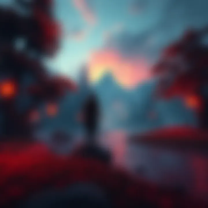 Atmospheric Game Scene A beautifully crafted scene from an atmospheric game, featuring stunning visuals and immersive environment