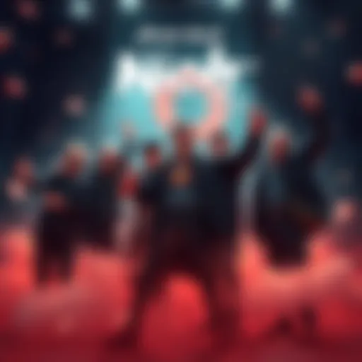 The Atomic Heart development team shows excitement for the Nioh 3 release, with team members smiling and giving thumbs up in a celebratory atmosphere.