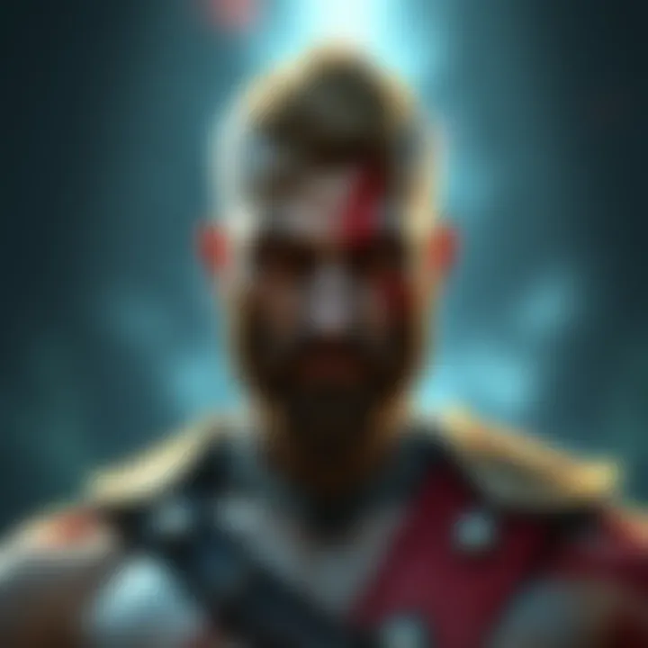 Atreus, the character from God of War, stands with a visible scar on his face, hinting at his story and relationship with Kratos.