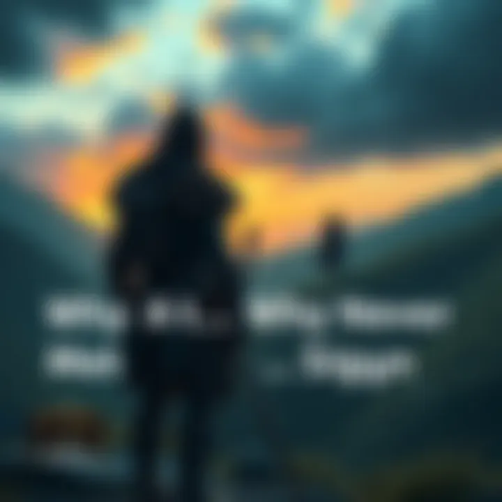 Atreus stands in Asgard looking towards the distant figure of Sigyn, symbolizing their untold meeting