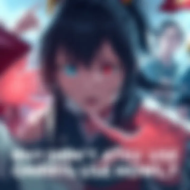 Atsu in a tense moment Character Atsu looking puzzled, surrounded by fans debating her choice not to use Onryo Howl during a critical battle scene.