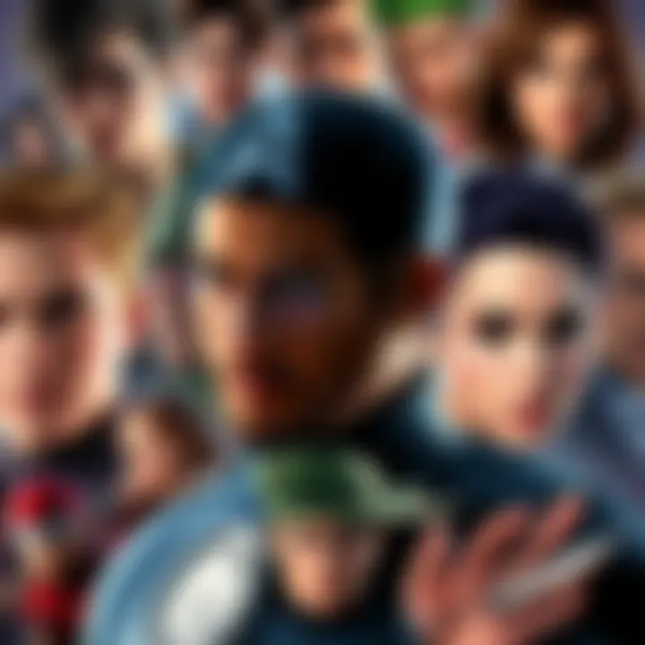 A collage of popular characters from various media, showcasing diverse styles and looks that fans find attractive in 2025.