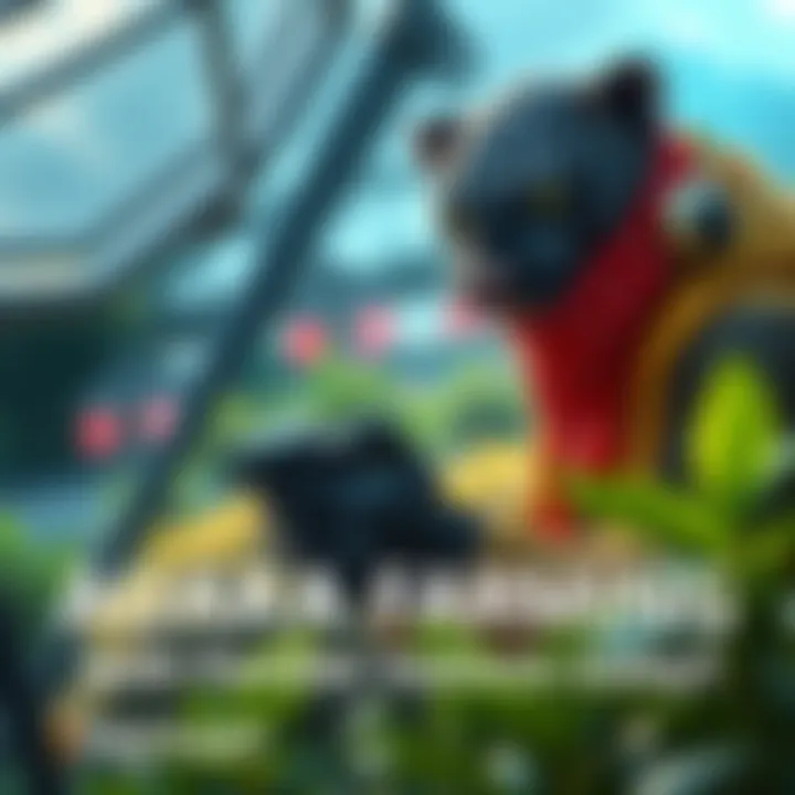 Player engaging in AURA Farming while channeling their Panther instincts with exciting visuals