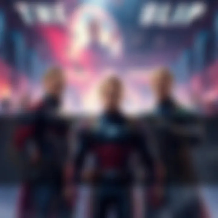 Avengers facing chaos after The Blip The Avengers of Earth-1048 look determined as they confront the aftermath of The Blip, surrounded by a chaotic scene of disappearing people.