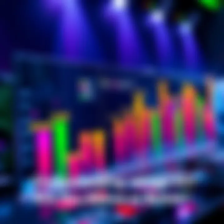 A colorful graph displaying the average kill-death ratio in gaming, highlighting various player ranks and their KD scores.