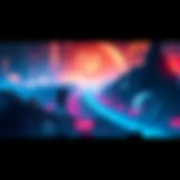 A visual representation of the timeline of events in AW2, showing key moments and how time flows differently within the Saga.