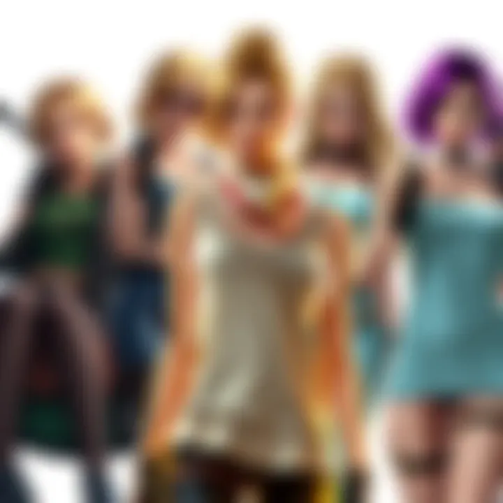 Collage of Aya Brea wearing various outfits from the Parasite Eve series, showcasing her unique fashion style.