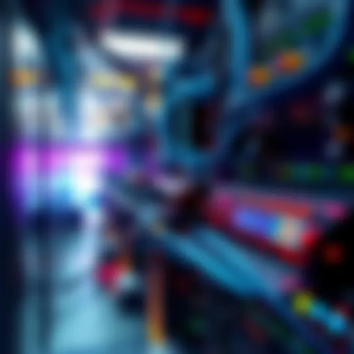 B200 Data Center Equipment Overview of the B200 data center components including switches, optical modules, and cables