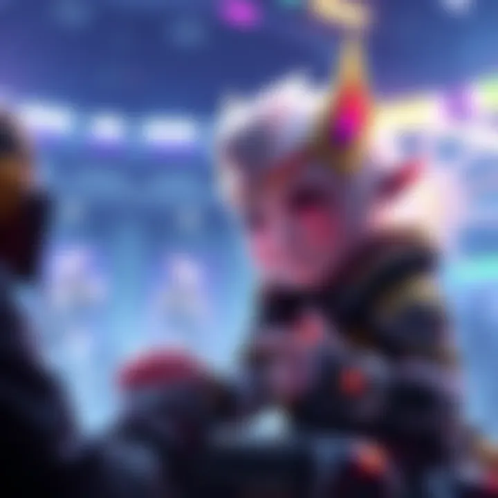 Baby Tenno discussing game choices A character named Baby Tenno engaging with players while sharing game advice for The Circuit