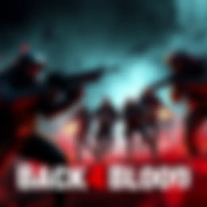 A team of players fighting off zombies in Back 4 Blood