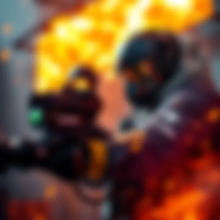 Backfire Build Techniques A gamer demonstrating key survivability techniques of the Backfire Build in action, showcasing strategies to enhance performance.