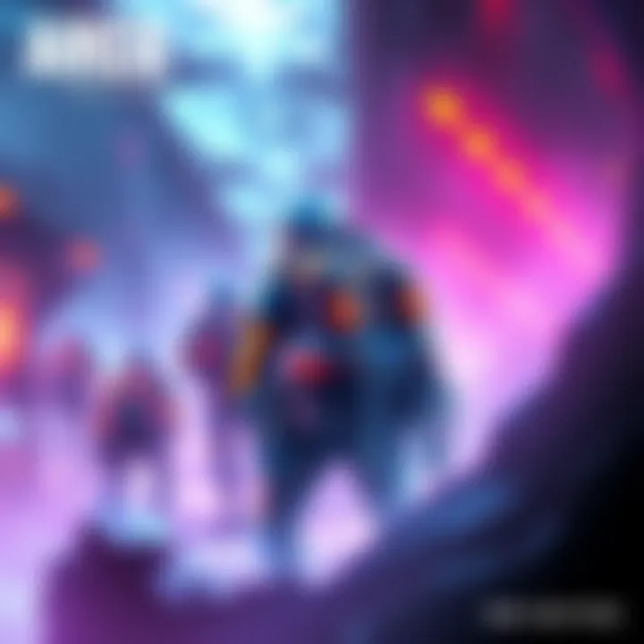 A concept design for backpack progression in a futuristic game, showcasing unique animations and visual effects that enhance gameplay.