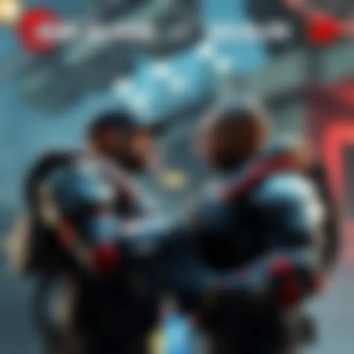 Baird playfully teasing Marcus during a tense moment in Gears of War 2