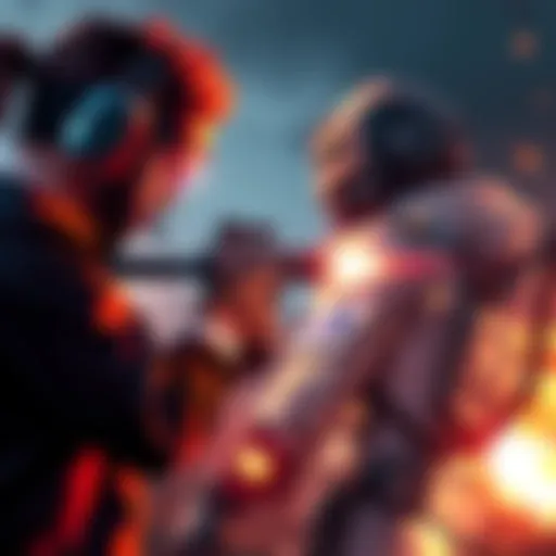 Baj shooting Forsen at close range during a tense PUBG match