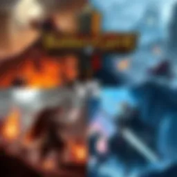 Side-by-side images of Baldur's Gate 3 and Expedition 33 showcasing gameplay scenes