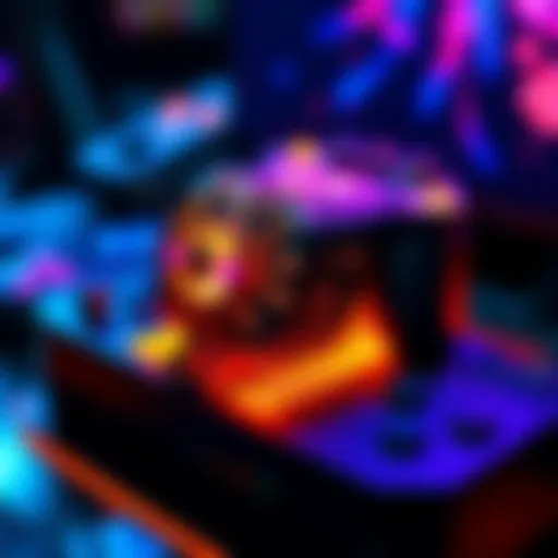 A close-up view of the Ballas Heirloom item showcased on a gaming console with vibrant colors and intricate design.