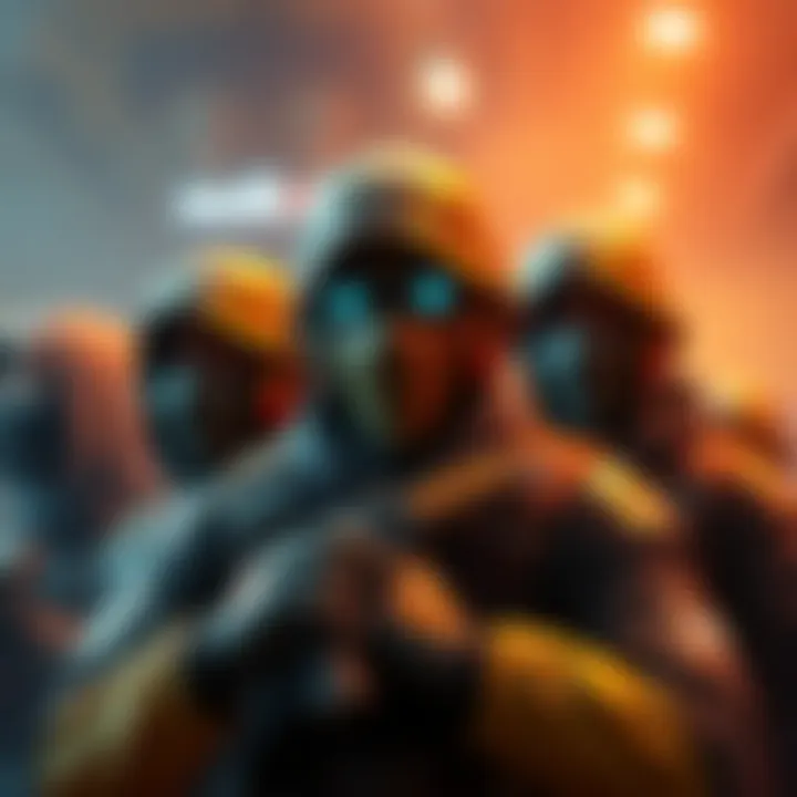 Gamers discussing the new Bandit skin design with exaggerated features