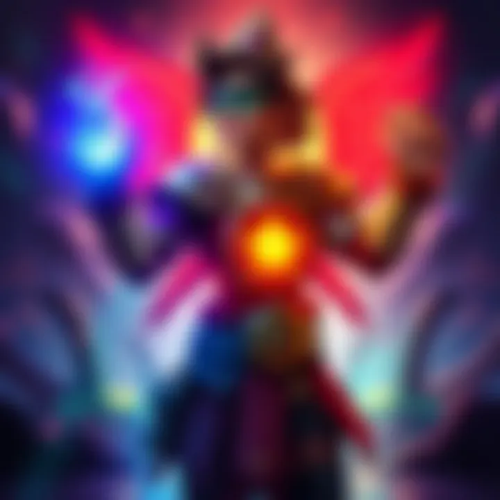 A graphic showing Bangalore as a top character in gameplay with vibrant colors and contrasting visuals representing fun aspects, while depicting a dull representation of triple support characters in t...