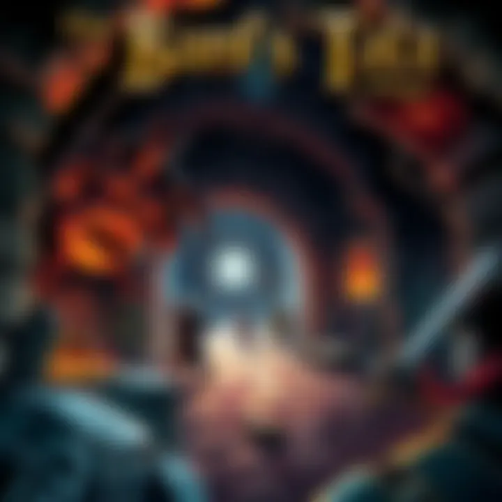 Characters exploring a dungeon filled with treasures and monsters from The Bard's Tale Trilogy