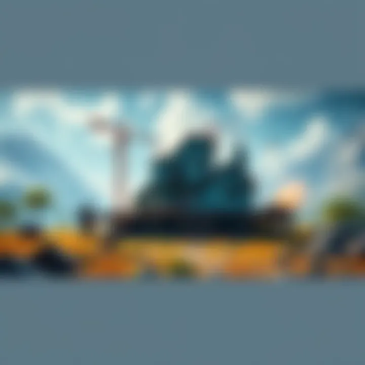 Players constructing a base in a vibrant, open-world setting of SoD2, showcasing the freedom to build anywhere on the map.