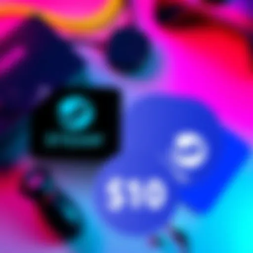 A promotional graphic for Baseus's $10 Steam Gift Card giveaway, featuring gaming accessories and a gift card image.