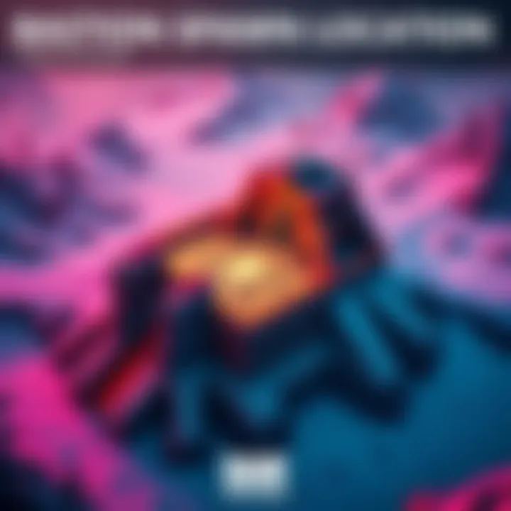 A view of a bastion positioned on the Dam Cold Snap map, highlighting its placement for player strategy