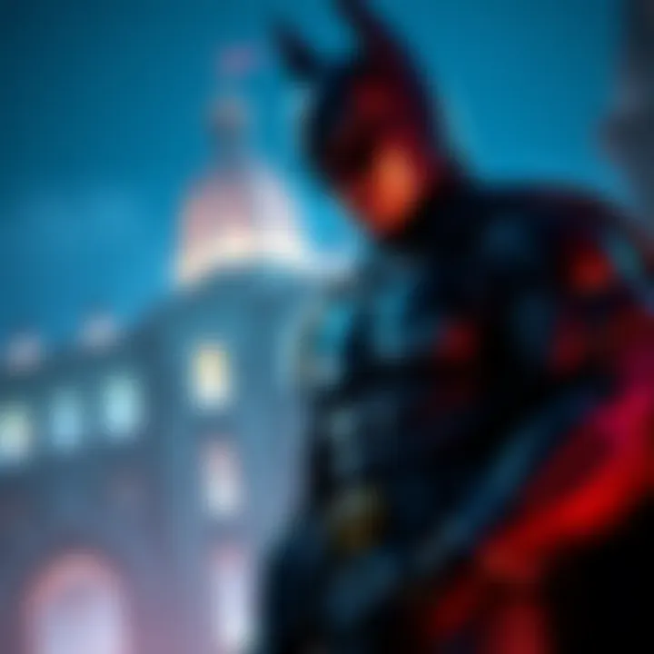 Screenshot showcasing Batman making a crucial choice in the Telltale game