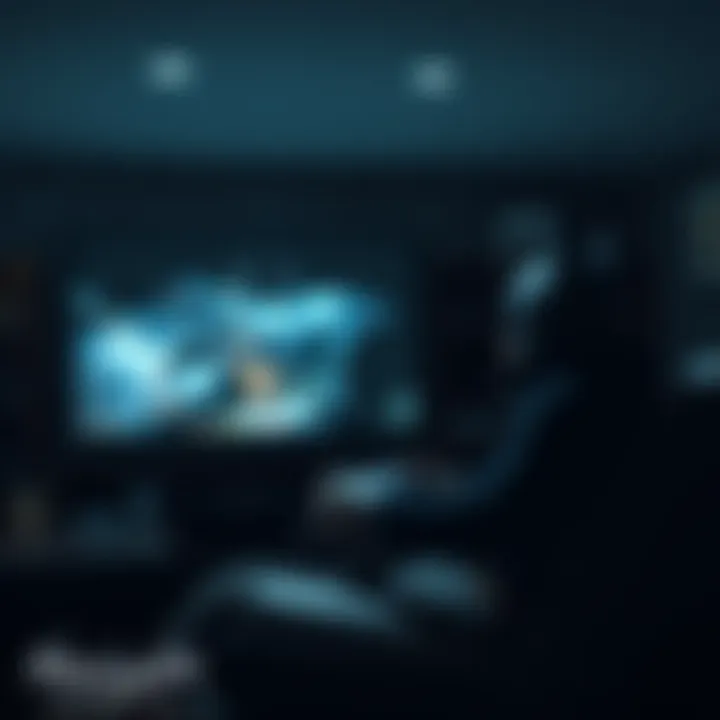 A gamer sits in a dark room, absorbed in playing Batman Arkham Origins on a console, with a large screen showing Batman in action.