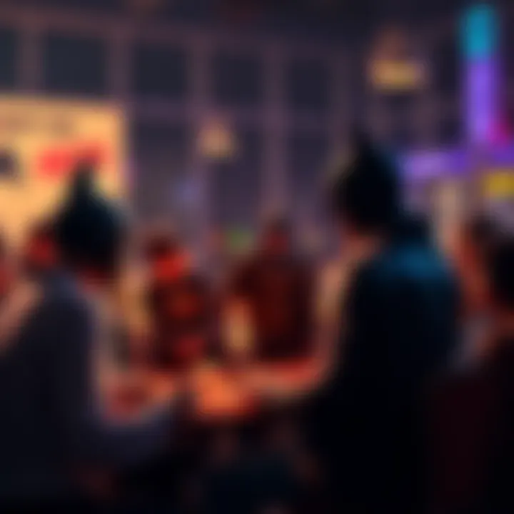 Community members engaging in a lively discussion about a unique topic on a Batman forum.