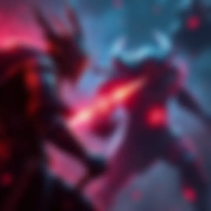 A player character faces off against Janus Vor, using skills to overcome challenges in a solo limbo challenge, with energy motes visible around them.