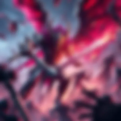 A fierce battle scene against the boss Consort Radahn, showcasing attack patterns and player strategies.
