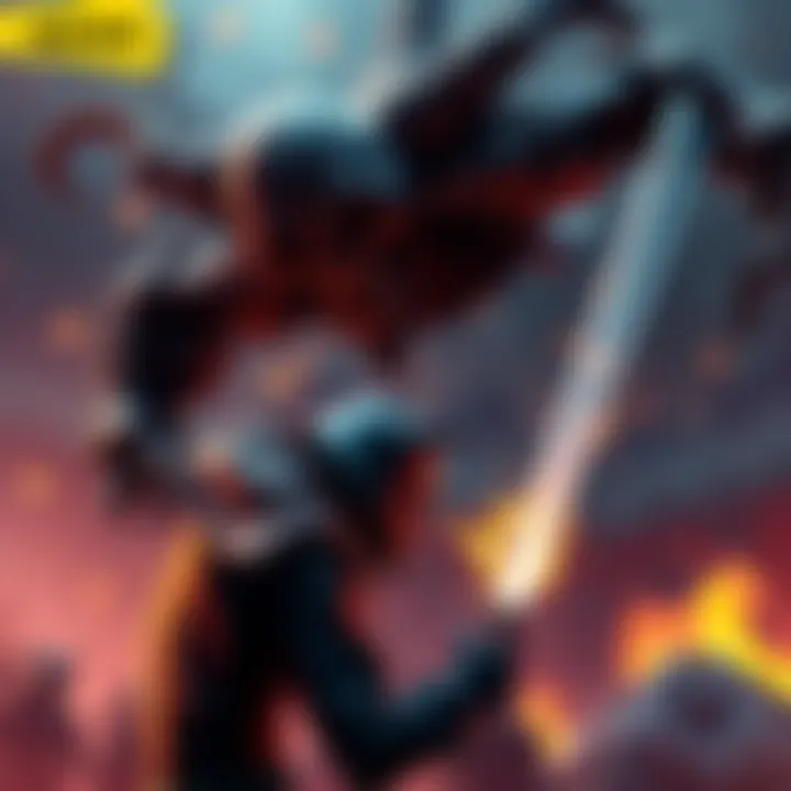 A character fighting The Nameless Puppet in a game, showcasing intense action and strategy during the second phase of the battle.