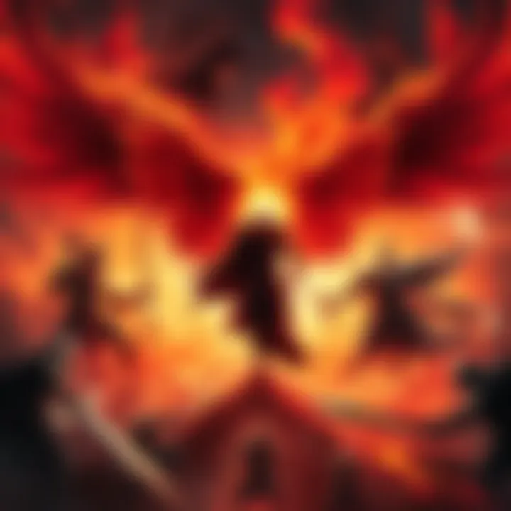 Ranni, Heolstor, Malenia, Miquella, and Radahn face off in a dramatic fight for control over the Lands Between.