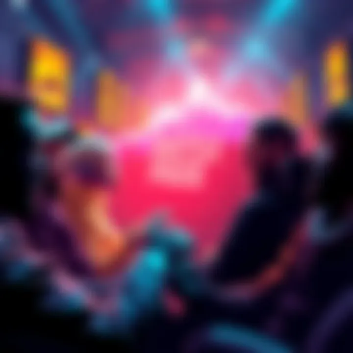 A group of people talking about their favorite battle pass seasons and rewards in a lively forum setting