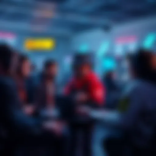Players discussing BP Skin Hack Token and skin swaps in a gaming forum setting
