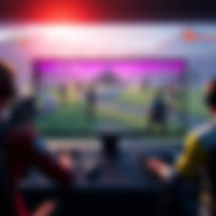 Gameplay scene from Battle Royale showing players in action and no bots