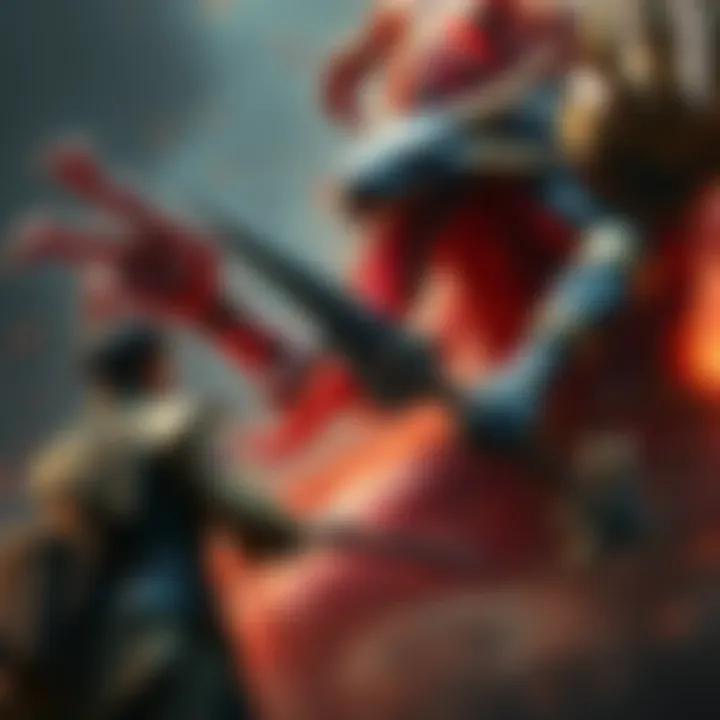 A player character facing Odon, a fierce opponent, in a dramatic combat scene in Blasphemous 2, showcasing weapons and battle strategy.