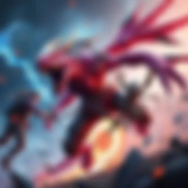 Players engaging in an intense fight against Amatsu in Monster Hunter Rise, showcasing their gear and skills.