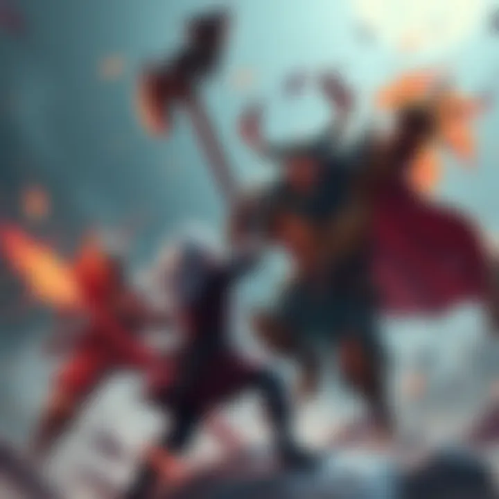 Battle with I Can't Believe It's Not Margit A character fighting the boss I Can't Believe It's Not Margit with a slow axe, while a teammate named Noah defends